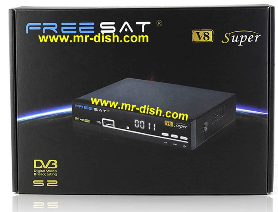 Freesat V8 Super Receiver Latest Autoroll Powervu Software