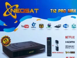 NEOSAT T12 PRO MAX NEW SOFTWARE UPDATE