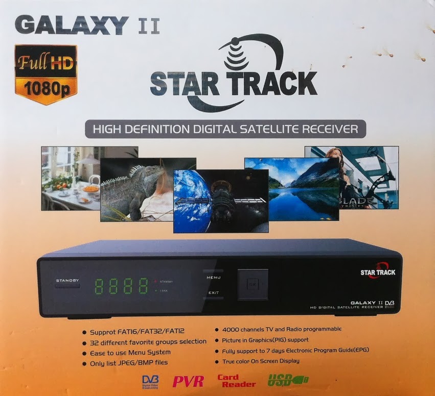 Startrack Galaxy II Hd Satellite receivers Software Loader