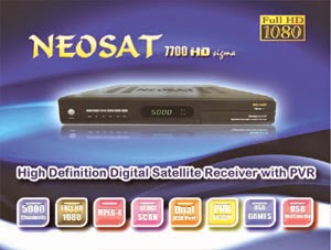 NEOSAT 7700 HD sigma DIGITAL SATELLITE RECEIVER