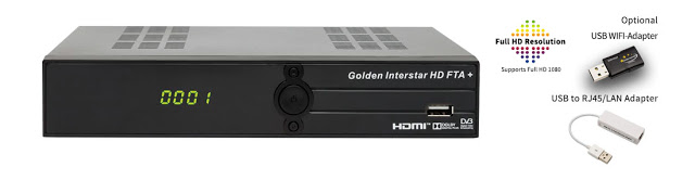 Golden Interstar HD FTA + Satellite Receiver Software, Tools
