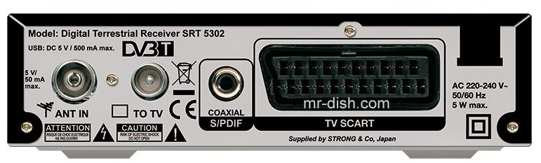 Strong SRT 5302 FTA Satellite Receiver Software