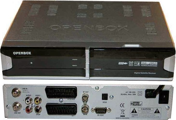 Openbox X770 CI PVR Satellite Receiver Software