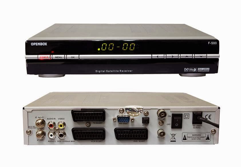 OpenBox F500 FTA Satellite Receiver Software