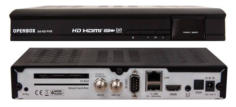OpenBox S4 HD PVR Satellite Receiver Software