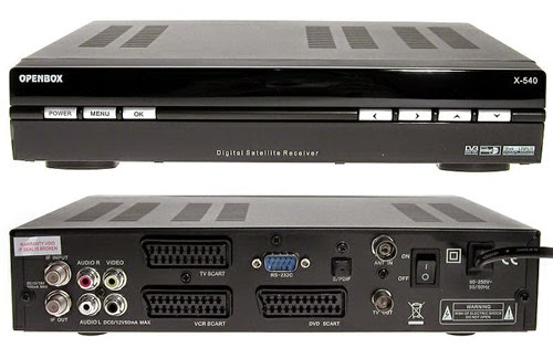 OpenBox X-540 Satellite Receiver Software