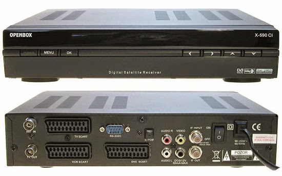 OpenBox X-590 CI Satellite Receiver Software
