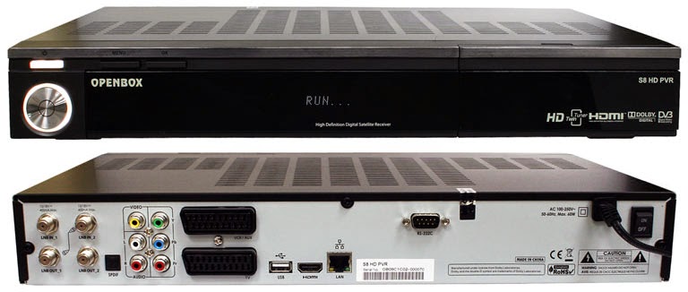 OpenBox S8 HD PVR Satellite Receiver Software