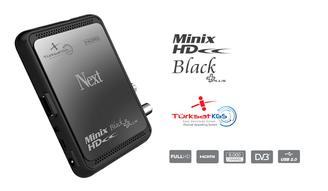 Next Minix HD Black Plus