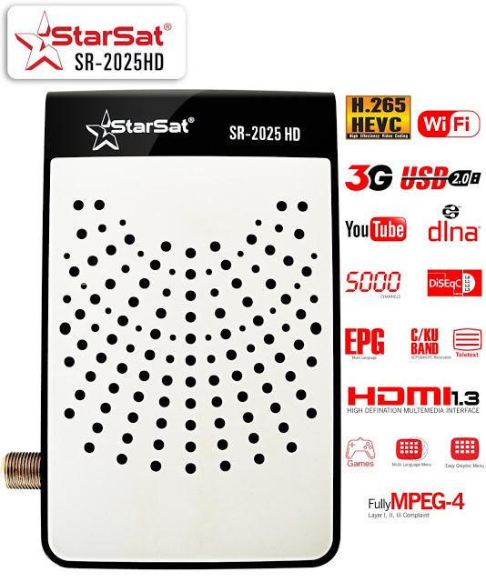 Starsat SR-2050HD White Satellite Receiver Software, Tools