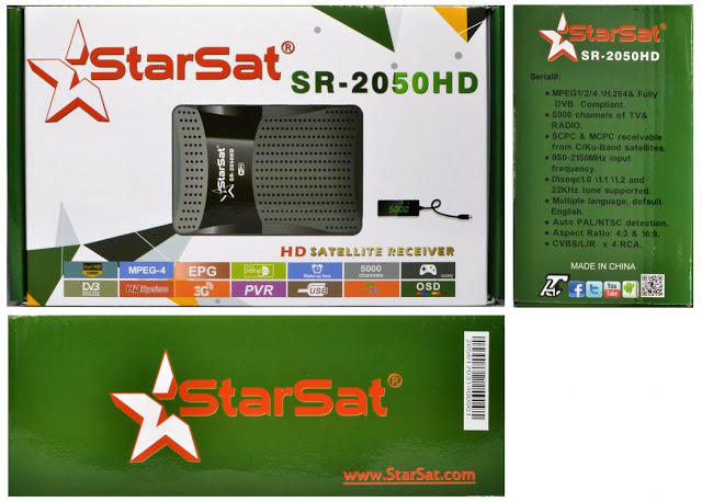  Starsat SR-2050HD Satellite Receiver Software, Tools