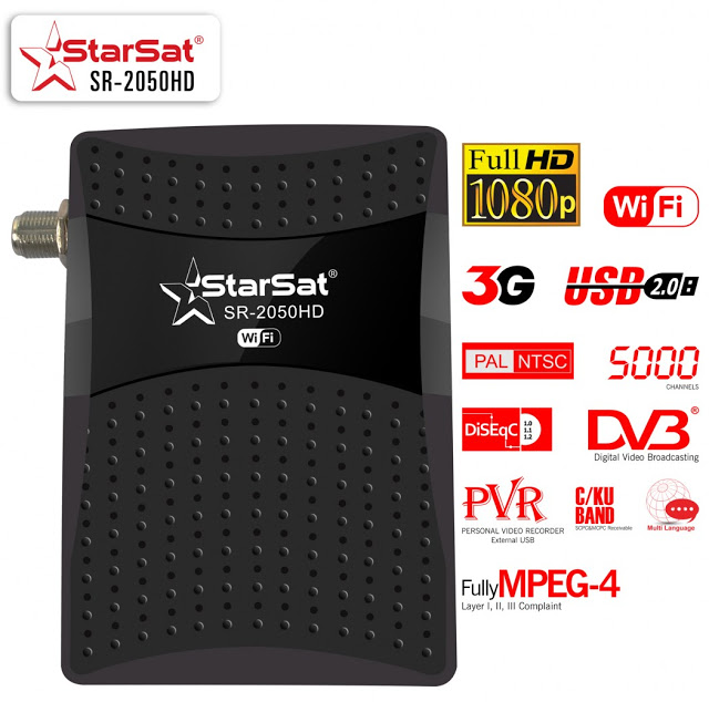  Starsat SR-2050HD Satellite Receiver Software, Tools