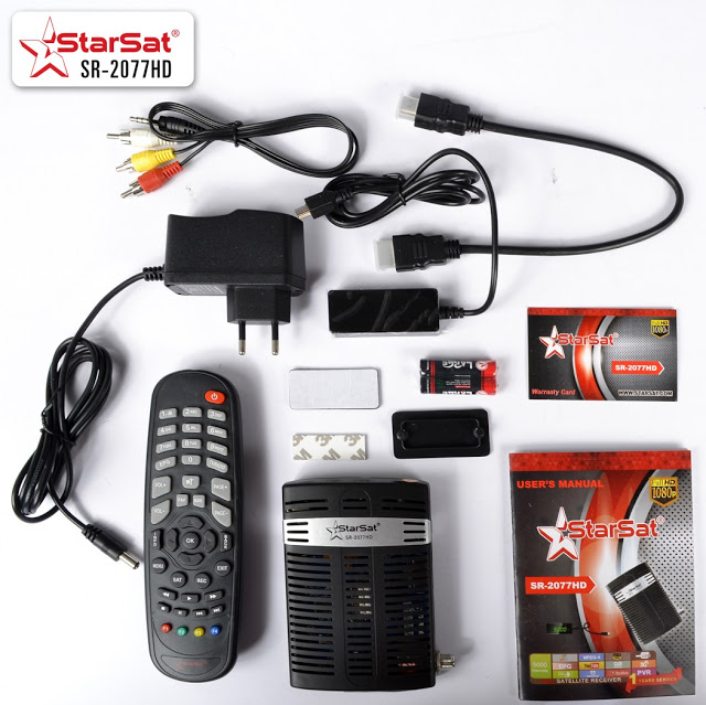 Starsat SR-2077HD Satellite Receiver Software, Tools