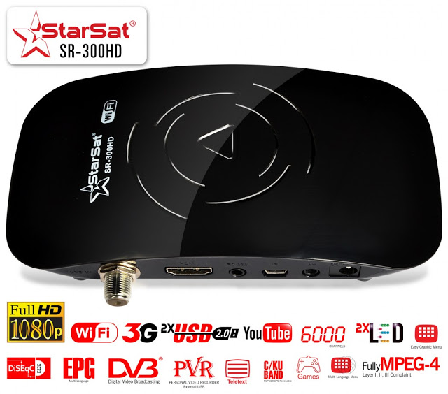 Starsat SR-300HD Satellite Receiver Software, Tools