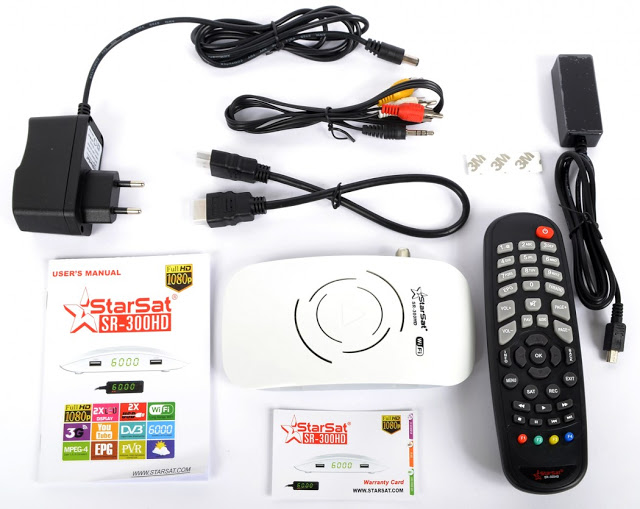 Starsat SR-300HD (WHITE) Satellite Receiver Software, Tools
