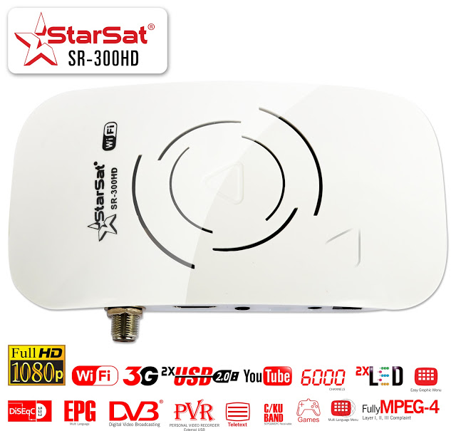 Starsat SR-300HD (WHITE) Satellite Receiver Software, Tools