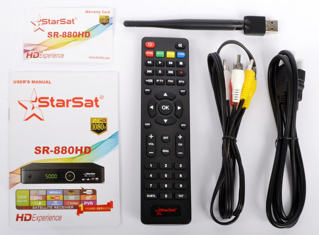 Starsat SR-880HD Satellite Receiver Software, Tools