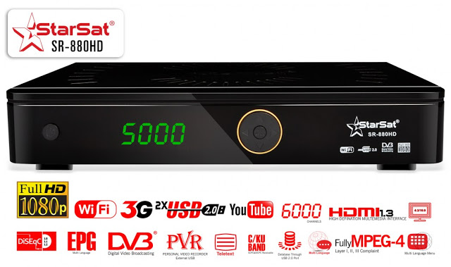 Starsat SR-880HD Satellite Receiver Software, Tools