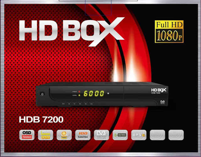 HD BOX HDB 7200 RED Receiver Software, Tools
