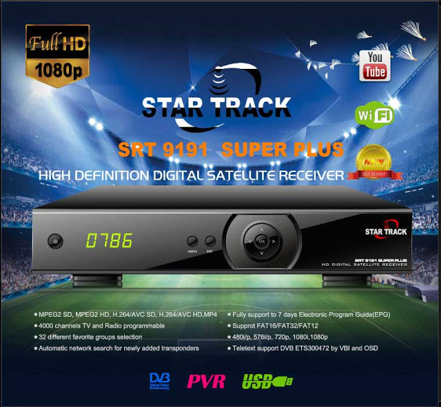 Star Track SRT-9191 Super Plus Receiver Software, Tools