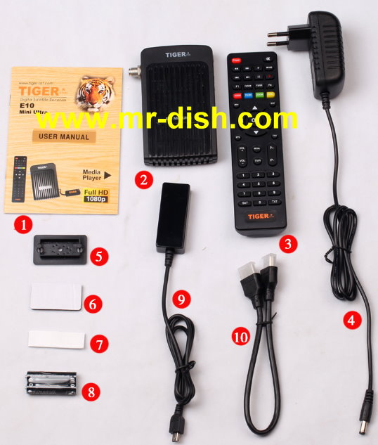 TIGER E10 MINI ULTRA Satellite Receiver Software, Tools