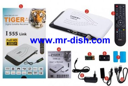TIGER I 555 LINK HD SATELLITE RECEIVER LATEST SOFTWARE, TOOLS