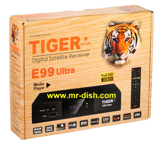 TIGER E99 ULTRA Satellite Receiver Latest Softwar, Tools