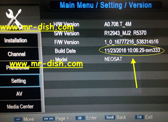 PROTOCOL NEW TYPE CHINA RECEIVER AUTO ROLL POWERVU SOFTWARE