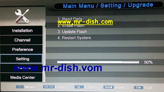 PROTOCOL NEW TYPE CHINA RECEIVER AUTO ROLL POWERVU SOFTWARE