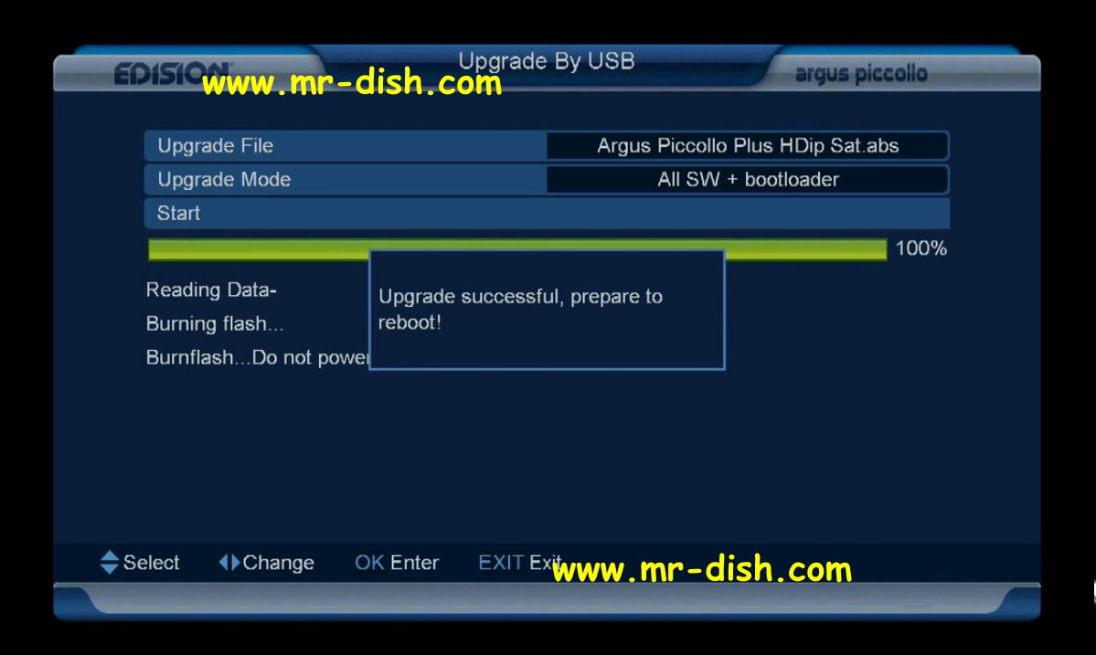 HOW TO UPDATE SOFTWARE EDISION Picco S2 HD RECEIVER