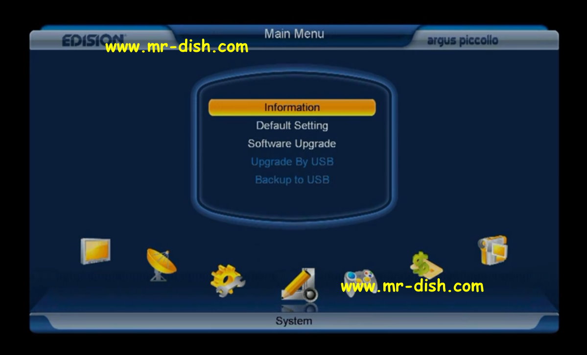 HOW TO UPDATE SOFTWARE EDISION Picco S2 HD RECEIVER