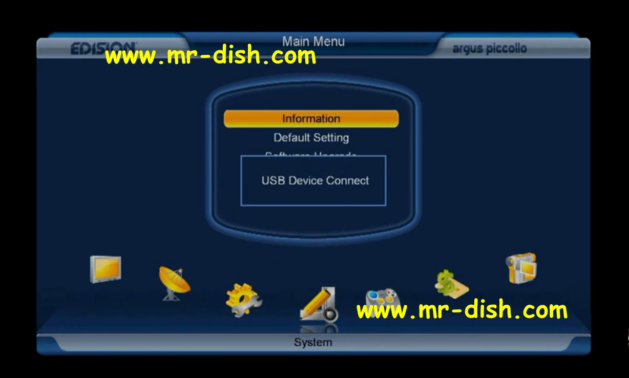 HOW TO UPDATE SOFTWARE EDISION Picco S2 HD RECEIVER