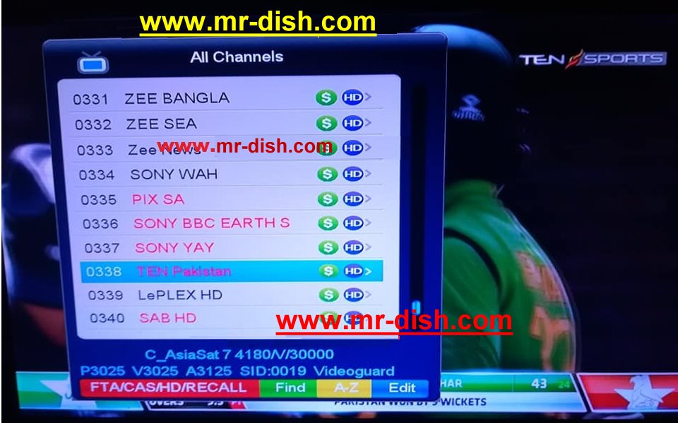 ALI3510C HW102.02.001 CCCAM & TEN SPORT OK SOFTWARE