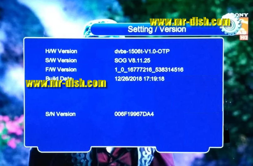 Multimedia 1506T,F SOG 4M Receiver Latest IPTV, Autoroll Powervu Software