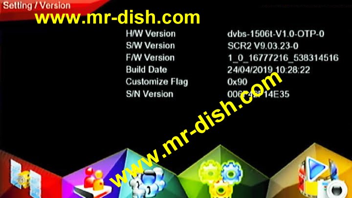 Multimedia 1506T,F SCR2 Receiver New Powervu Software DQCAM IPTV OK