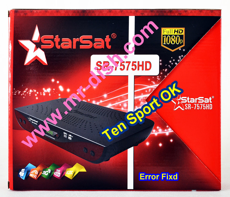 STARSAT SR-7575 HD RECEIVER POWERVU SOFTWARE ERROR FIXD