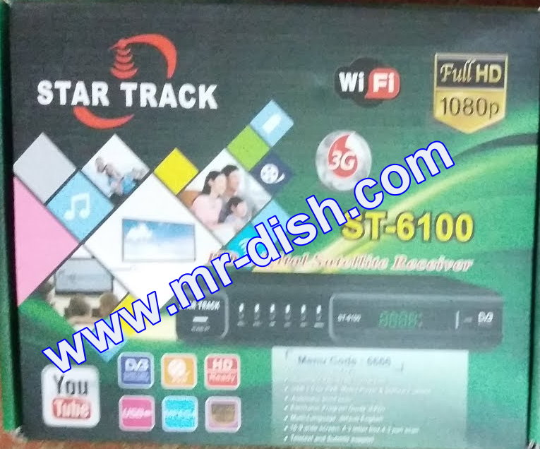 STAR TRACK ST-6100 HD CCCAM & TEN SPORT OK SOFTWARE
