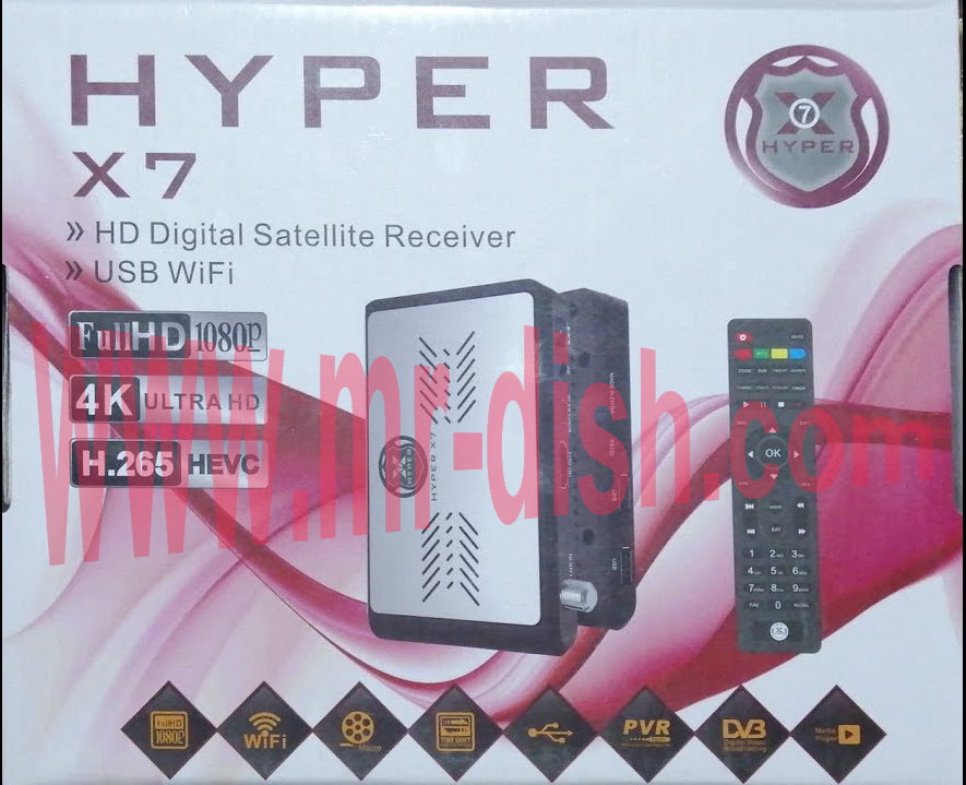 HYPER X7 RECEIVER POWERVU SOFTWARE TEN SPORT OK