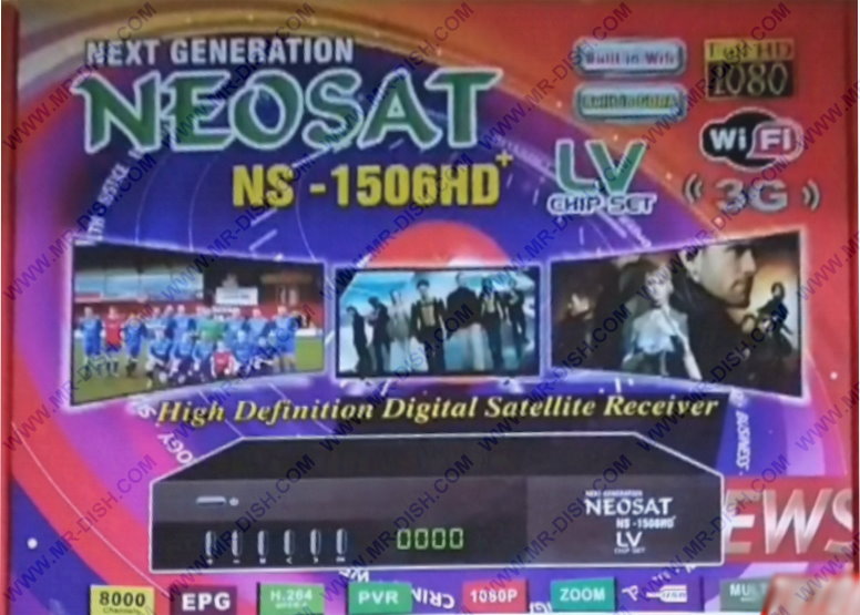 NEOSAT NS-1506HD LV SOFTWARE WITH XTREAM IPTV