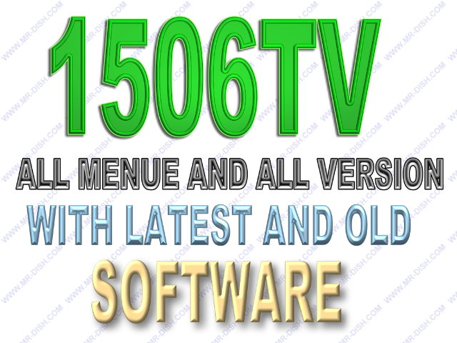 1506TV Receiver Software All Menu