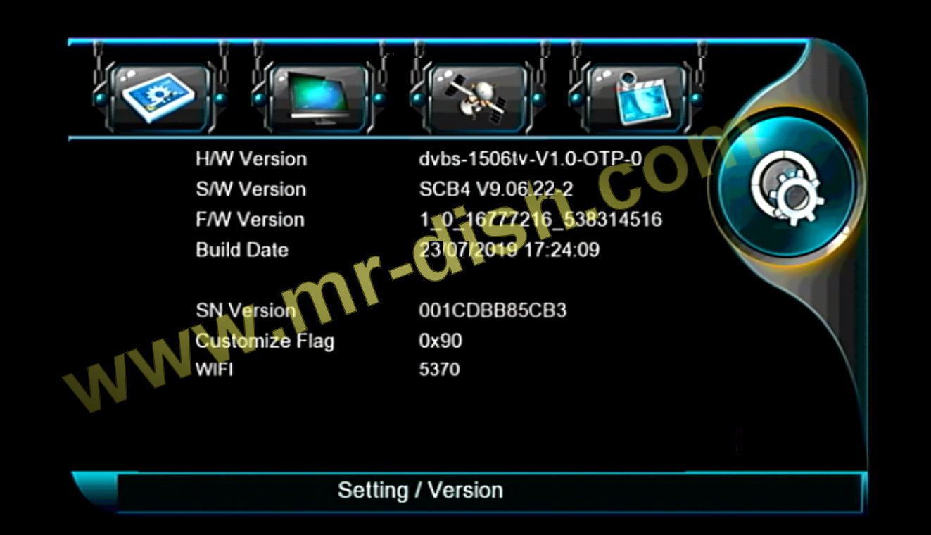  SCB4 MENU TYPE NEW SOFTWARE WITH JAGUER IPTV OPTION