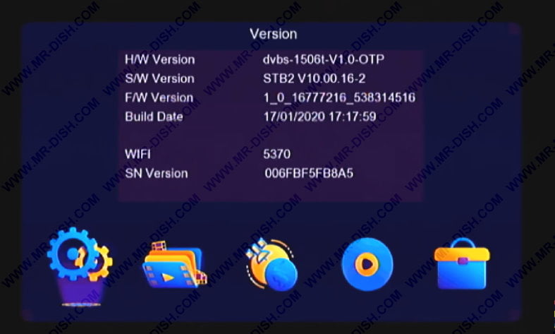 1506t New Software 2020 Update Mr Dish