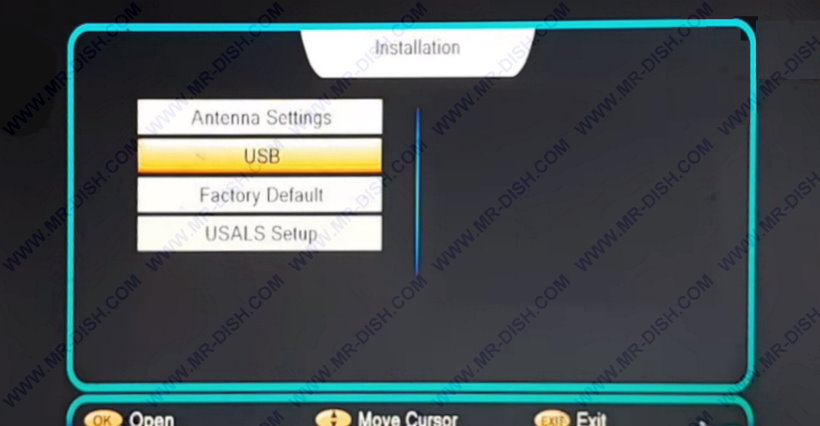 Ali 3510c HW 102.02.015 New Software Menu Interface