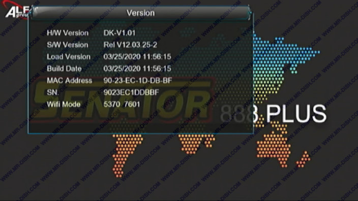 SENATOR 888 PLUS Version