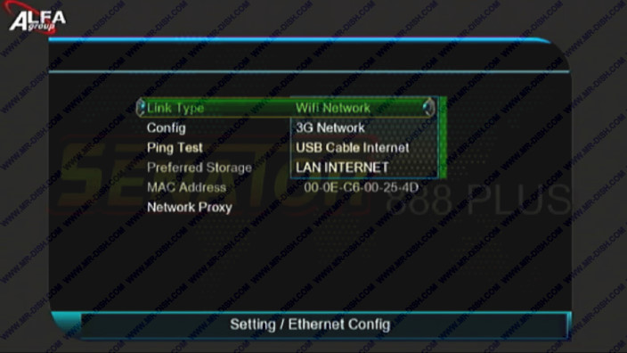 SENATOR 888 PLUS Network