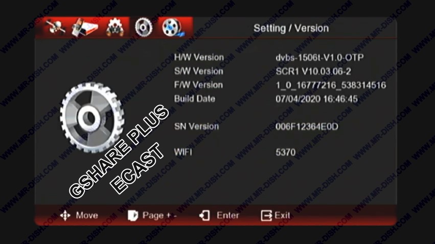 1506T SCR1 NEW SOFTWARE WITH GSHARE PLUS