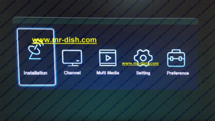 1506TV SGF1 NEW SOFTWARE Menu