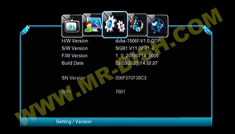 1506t F Version Mr Dish