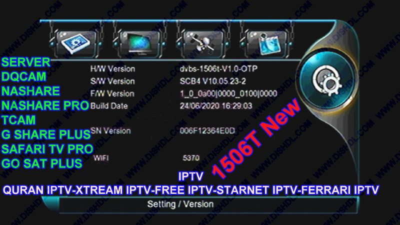STARNET B1 MULTIMEDIA 1506T SCB4 NEW SOFTWARE UPDATE