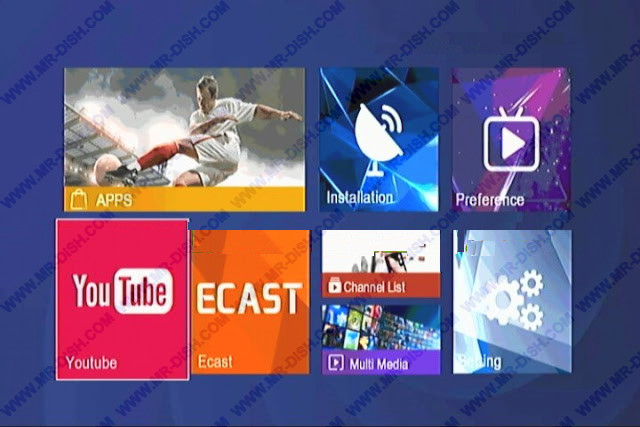 STARLIVE X1 PLUS , SUNPLUS 1506TV 4M SOA2 New Menu
